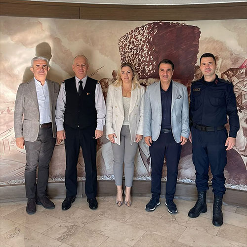 ANTALYA İL JANDARMA KOMUTANI TUĞGENERAL TARIK HEKİMOĞLU ZİYARETİ