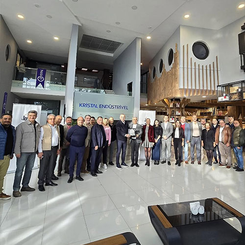 KAHVALTI BULUŞMAMIZI KRİSTA ENDÜSTRİYEL’DE GERÇEKLEŞTİRDİK