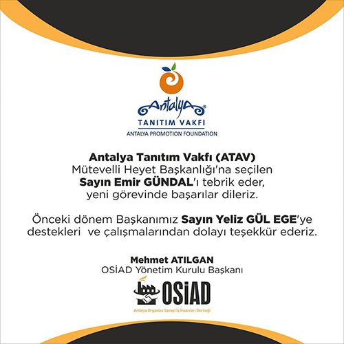 ATAV MÜTEVELLİ HEYET BAŞKANLIĞI SEÇİMİ