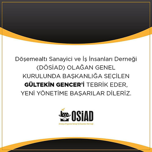 DÖSİAD GENEL KURULU