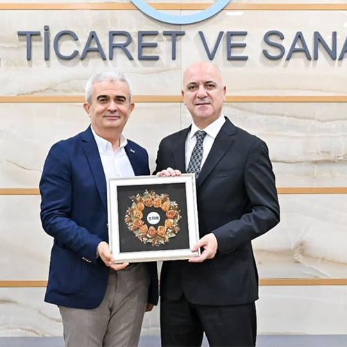 ATSO BAŞKANI ALİ BAHAR ZİYARETİ