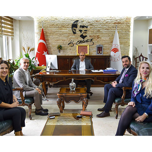 ANTALYA İL TARIM MÜDÜRÜ ŞAKİR FIRAT ERKAL ZİYARETİ OSİAD